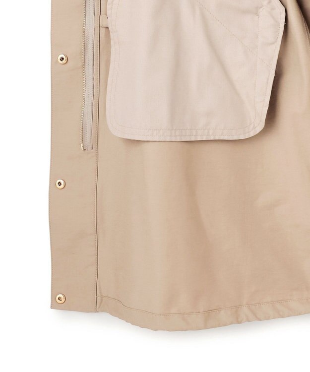 UNFILO L フーディアウター ベージュ