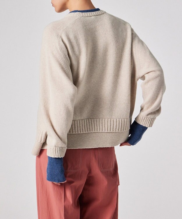 Paul Smith レイヤードディテール ニット エクリュ