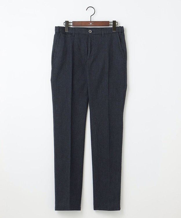 JOSEPH ABBOUD 【ストレッチ】ムリネオックス オーガニックストレッチパンツ ネイビー系