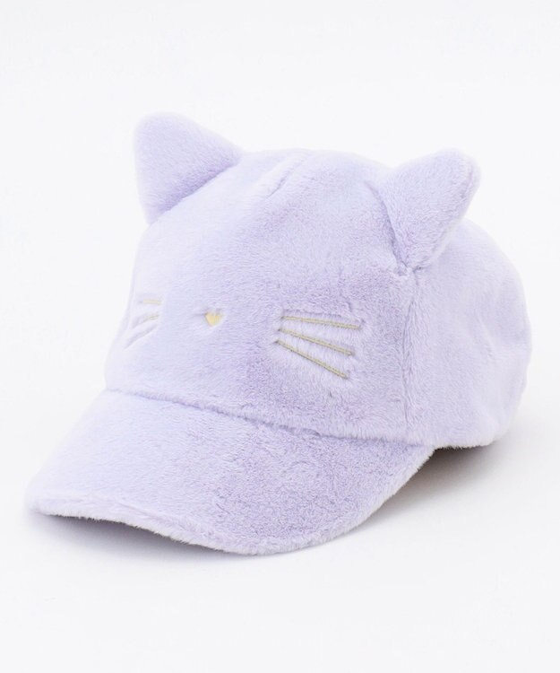 ANY KIDS ネコ耳キャップ ラベンダー
