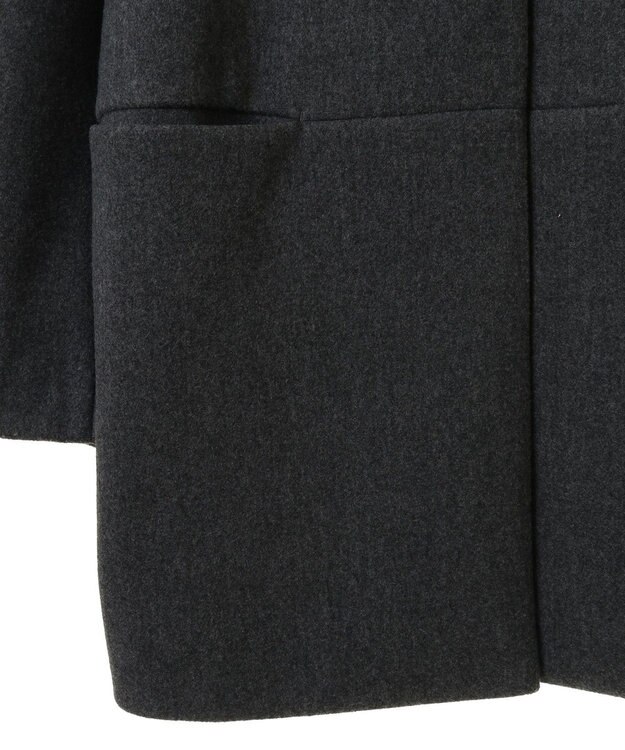 AMERICAN HOLIC リサイクル中空糸ノーカラーコート Black