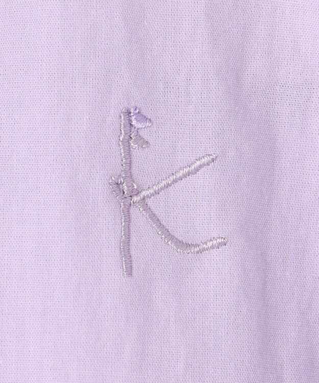 組曲 KIDS 【UVケア】【150-160㎝】バイカラー ワンピース ラベンダー