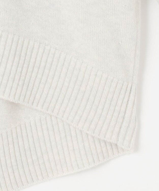 組曲 【8色展開・WEB限定】ウールカシミヤミックス ハイネック ニット シルバーグレー系9