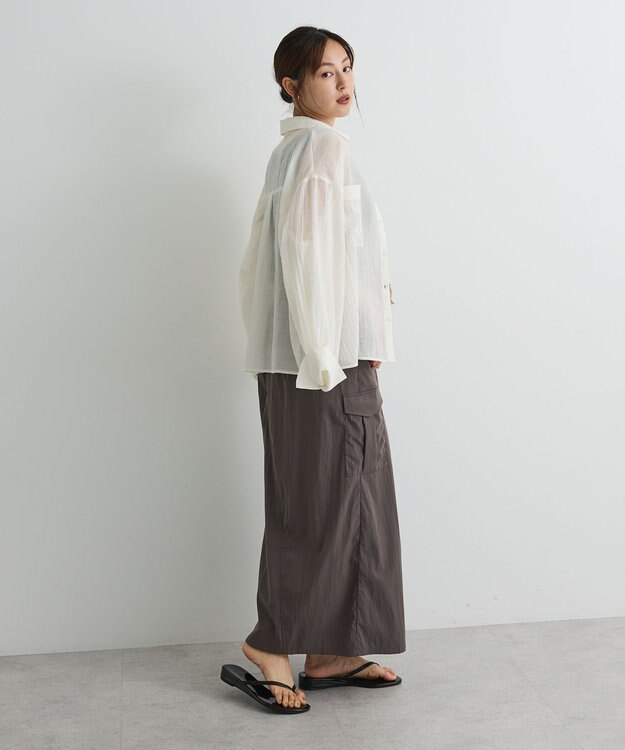 CRAFT STANDARD BOUTIQUE カーゴスカート Charcoal Gray