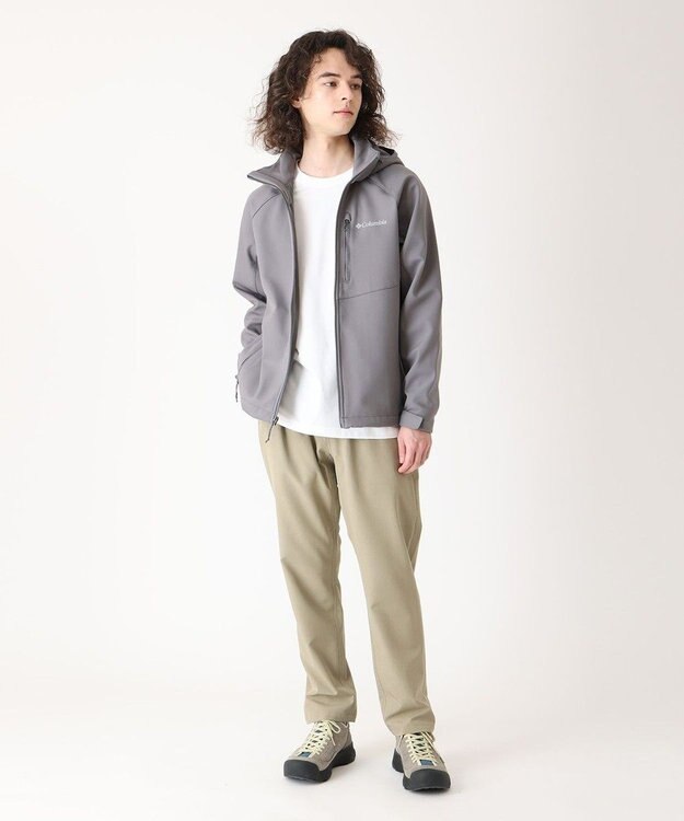 Columbia Columbia/ カスケードリッジIIIソフトシェル /コロンビア City Grey