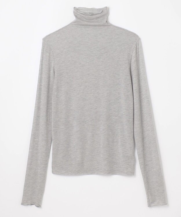 NAVE 【ReNAVE・洗える】シルク混シアータートル ライトグレー系