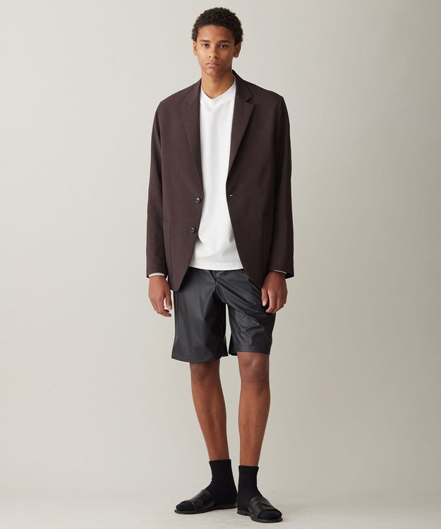 UNFILO MENS TENNEN TOUCH テーラードジャケット [24年春夏商品] ブラウン