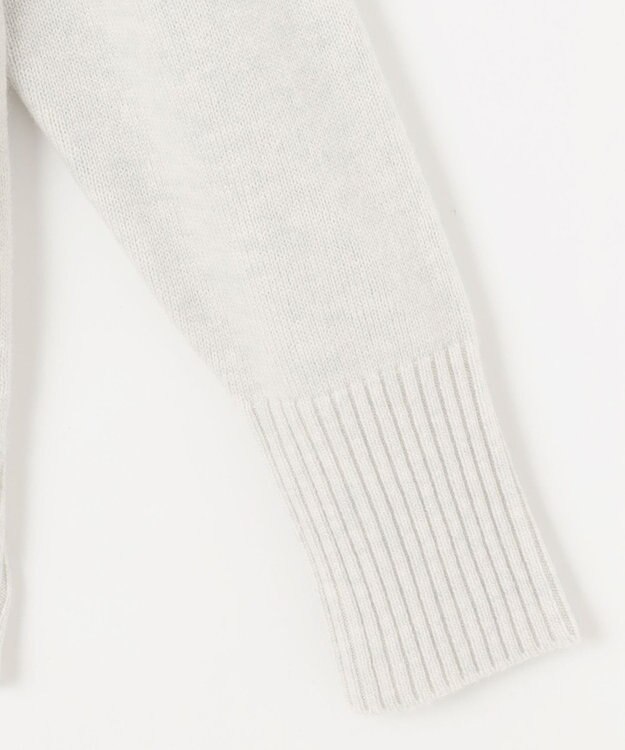 組曲 【8色展開・WEB限定】ウールカシミヤミックス ハイネック ニット シルバーグレー系9