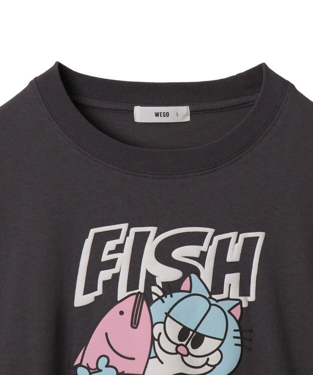 WEGO 【ユニセックス着用ITEM】アニマルキャラBIG　T（LS） スミクロ