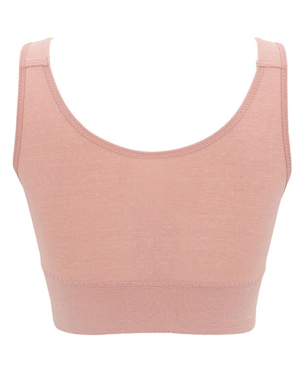 BRADELIS New York 【BRADELIS Me / ノンワイヤーブラジャー】オールインワンブラ ナイトブラ 補正 下着 24時間ラクに着用 綿混 しっかりフィット ブラデリス ME122105 ローズピンク