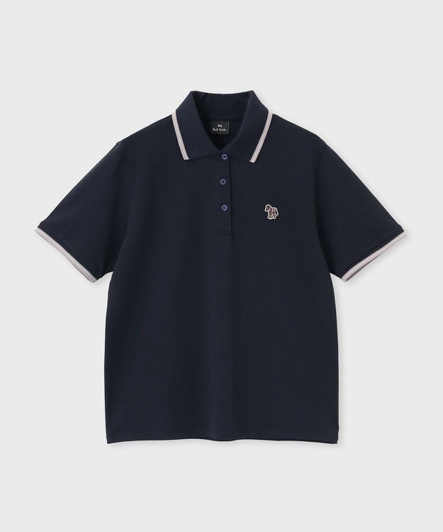 Paul Smith  ゼブラ ティップライン ポロシャツ ネイビー
