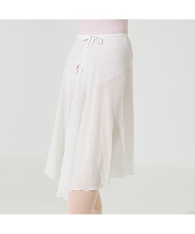 Chacott ◎【Nela ライン】巻きスカート オフホワイト
