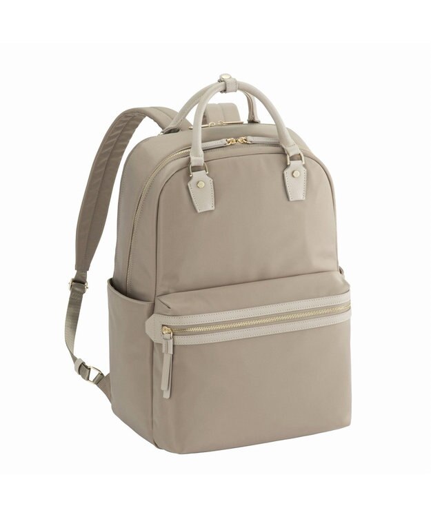 ACE BAGS & LUGGAGE ace. ラポルテム ビジネスリュック 2気室 B4 15.6インチPC収納 25L 68522 エース ベージュ