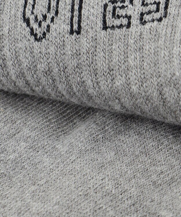 23区GOLF 【MEN】ロゴ レギュラーソックス ライトグレー系