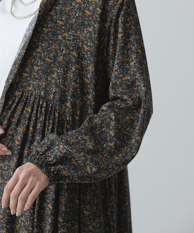 AMERICAN HOLIC エコベロアソートギャザーワンピース Flower