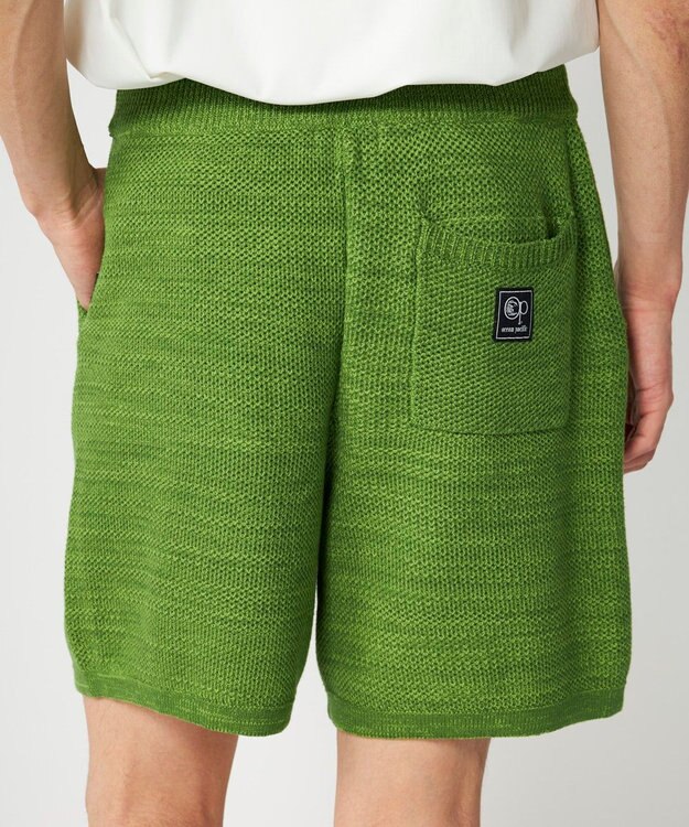 OP／FILA 【Ocean Pacific】ラーベンニットショーツ グリーン