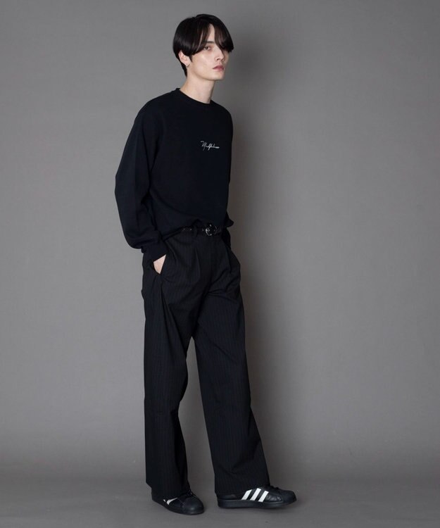 WEGO ワンポイントT（LS） ブラック