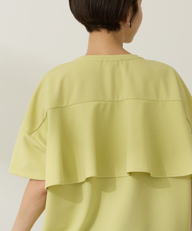 AMERICAN HOLIC バックフリル半袖プルオーバー Pistachio