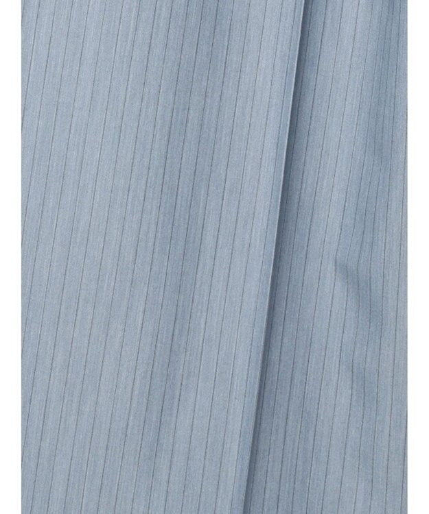 Te chichi ピンストライプタックワイドパンツ ブルー