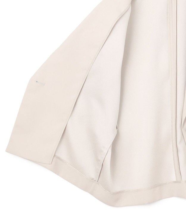 ICB 【UVケア・接触冷感・速乾・防シワ・洗える】 FluidBackSatin クロップドジャケット トープ系