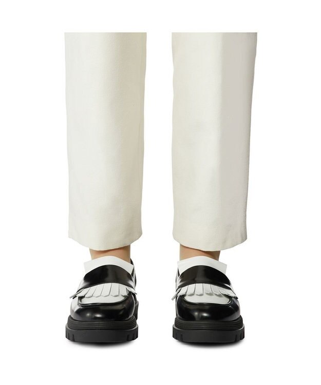 ASICS WALKING ランウォーク レディース 2E ブラック/ホワイト