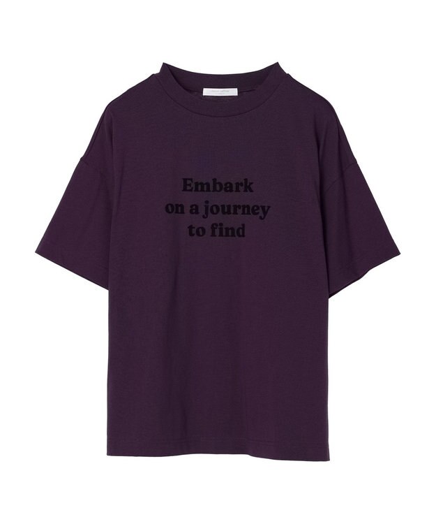 Green Parks ブロックロゴオーバーサイズＴシャツ Purple