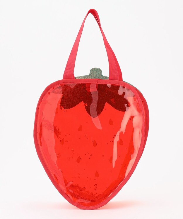 ANY KIDS クリアモチーフプールバッグ いちご