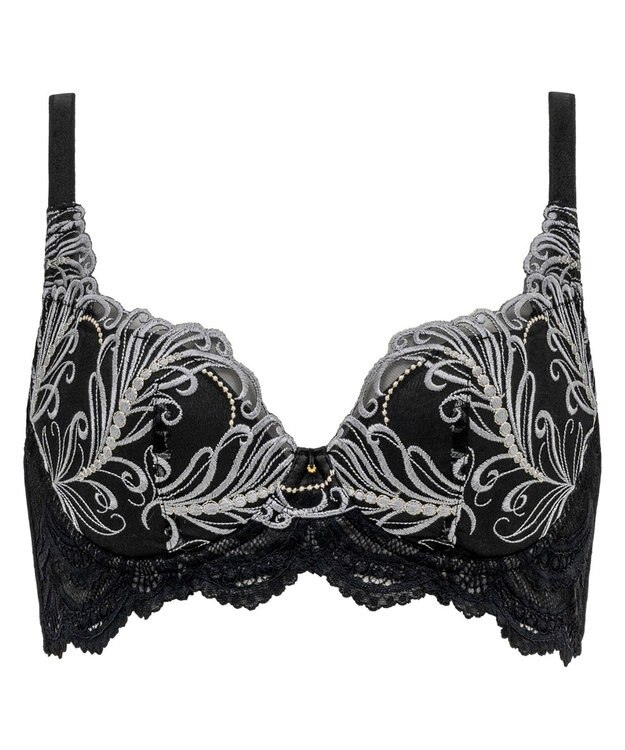 BRADELIS New York 【BRADELIS New York / 育乳STEP3 持ち上げる】ヴィオラステップ3ブラ24A1 補正 ブラック