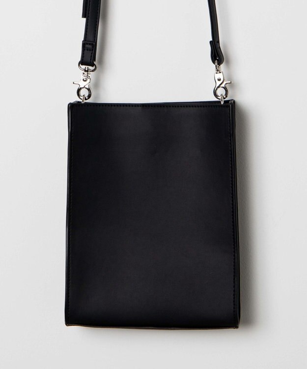 WEGO PUスクエアショルダー ブラック