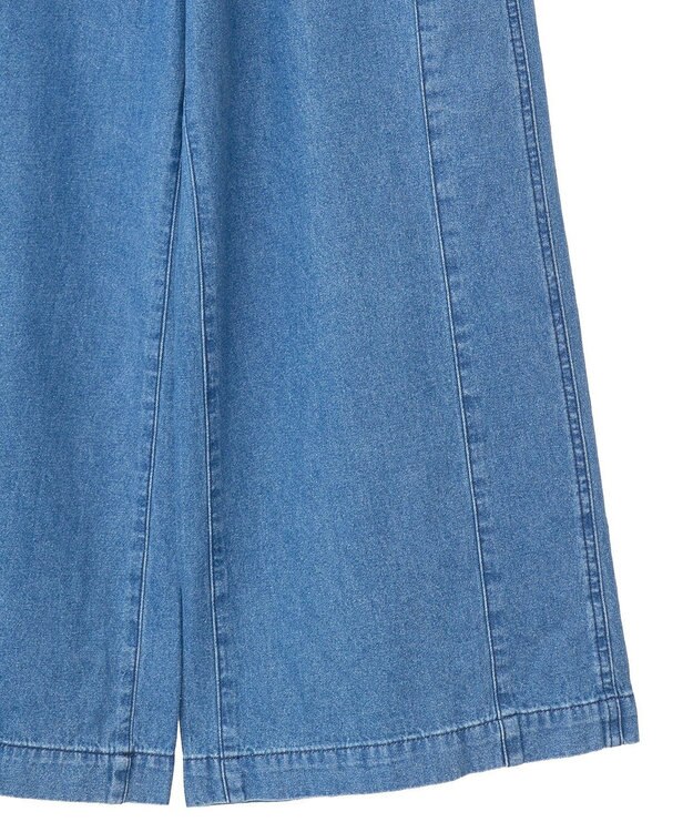 Green Parks ライトデニムイージーバギーパンツ Indigo