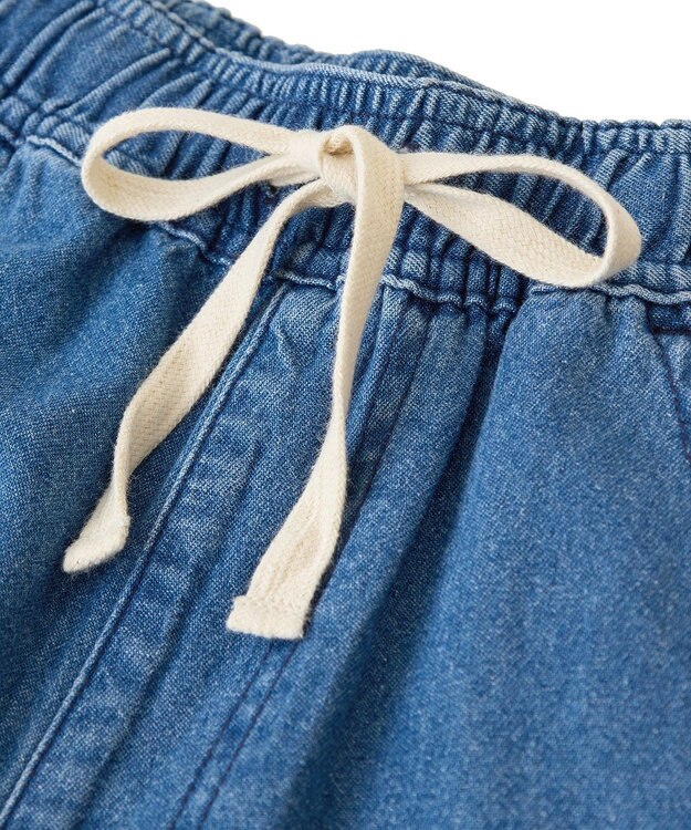 Green Parks ライトデニムイージーバギーパンツ Indigo