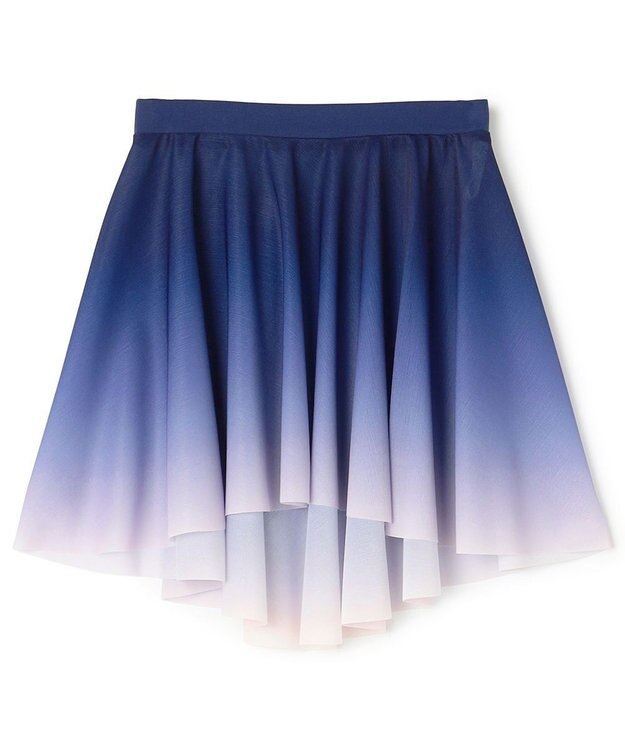 Chacott スカート ネイビーグラデーション