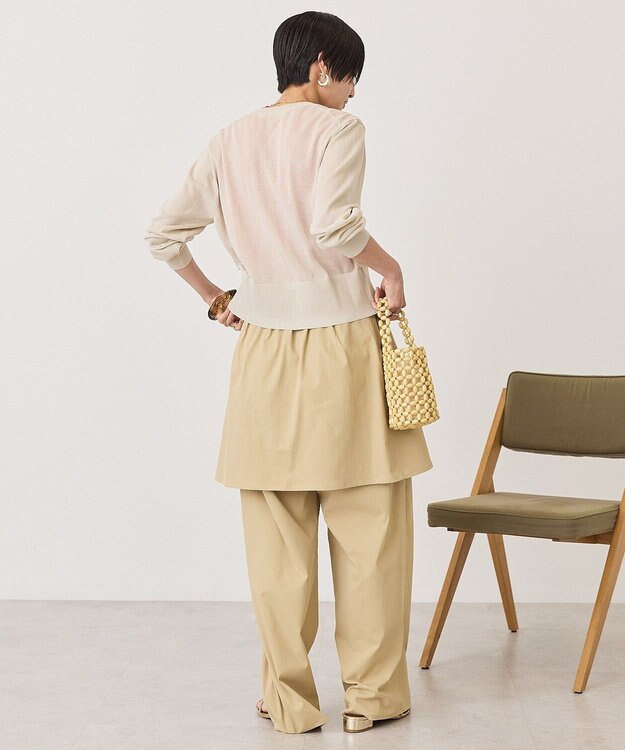 AMERICAN HOLIC 【2SET・接触冷感】カーディガン+ノースリーブニット Beige