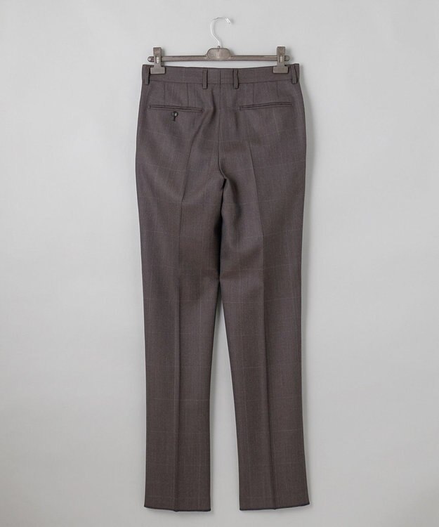 GOTAIRIKU 【ZEGNA/ゼニア】ISLANDFLEECE/アイランドフリース 3ピーススーツ（ブラウン×格子） ダークブラウン系4