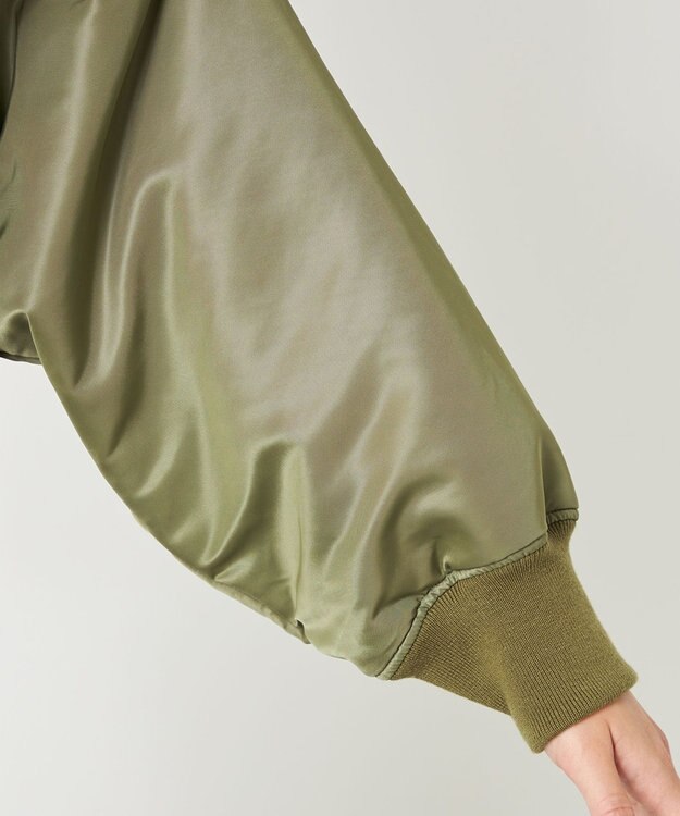 NAVE 【Nave】ファーカラーMA-1 カーキ系