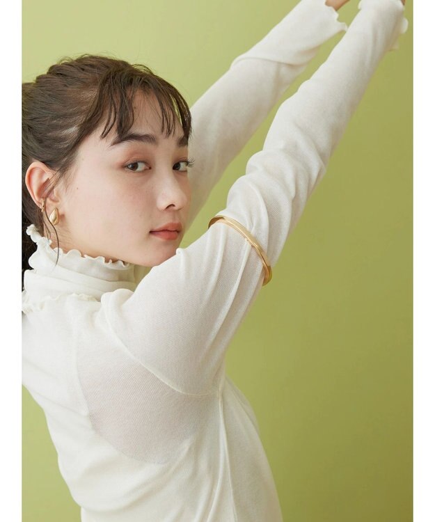 AMERICAN HOLIC オーバルアームバングル Gold