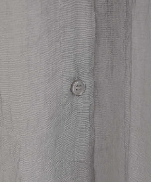 Green Parks ＳＥＴ２点ラメシャギービスチェ＋シャツ Charcoal Gray