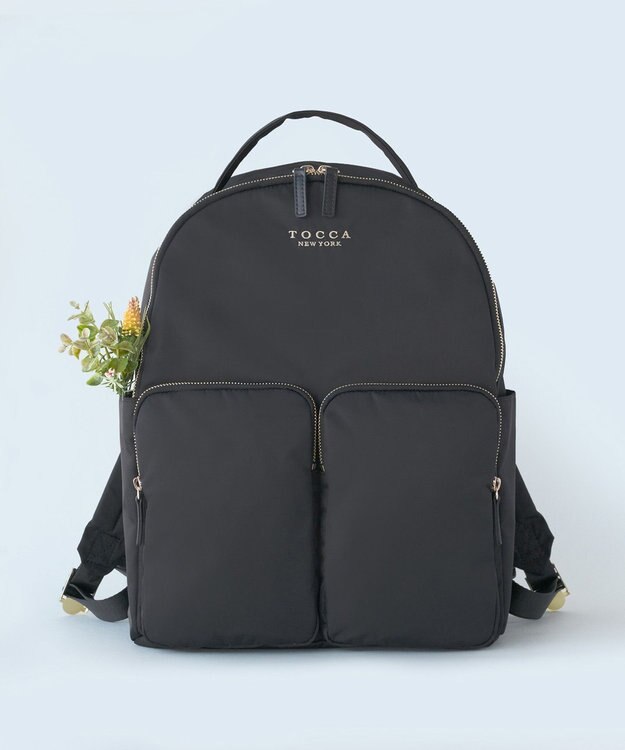 TOCCA 【WEB＆一部店舗限定・A4サイズ対応】VIA METRO BACKPACK バッグパック ライトグレー系