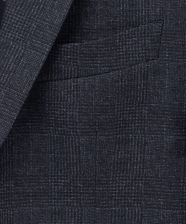 JOSEPH ABBOUD 【ストレッチ/多機能レジャージャケット】ツィーディージャージー ジャケット ネイビー系4