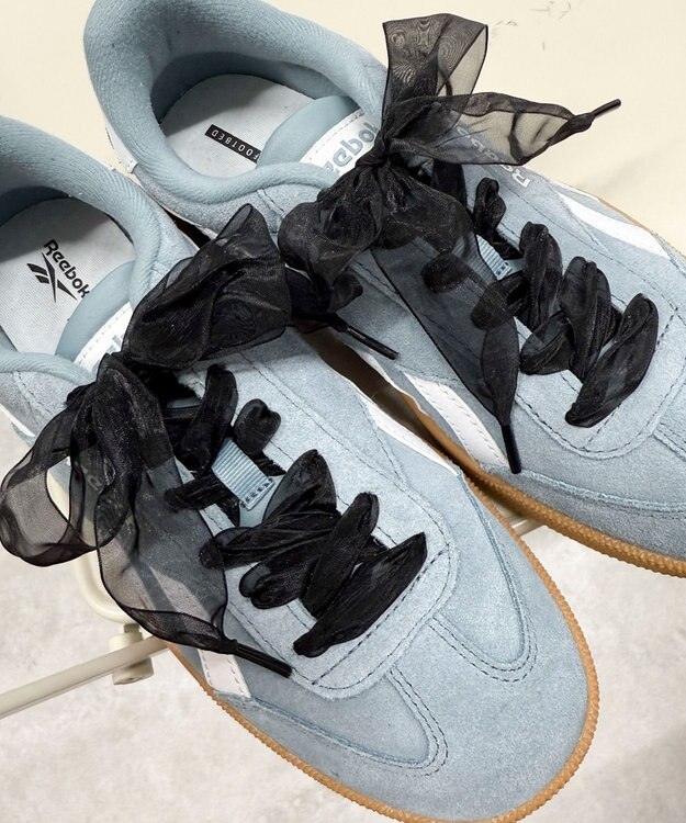 WEGO オーガンジーシューレース ブラック