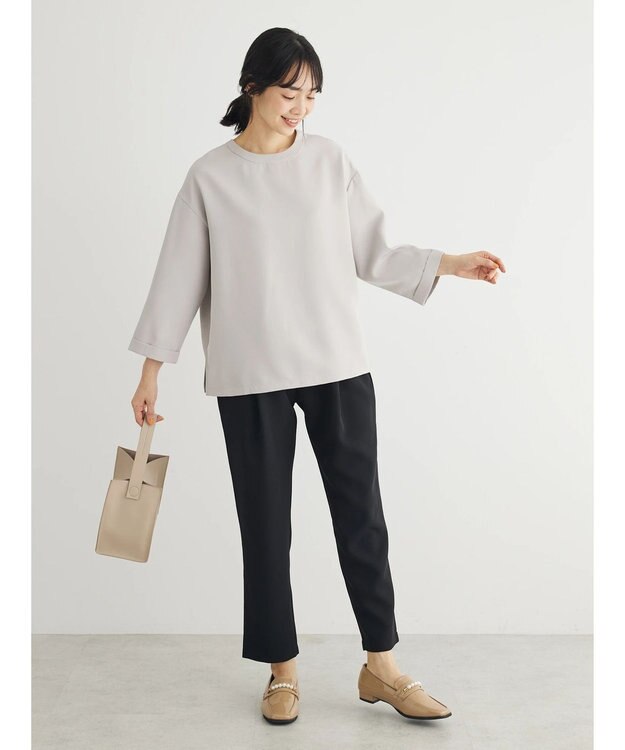 Green Parks イージーケア　キレイ見えセットアップ Gray