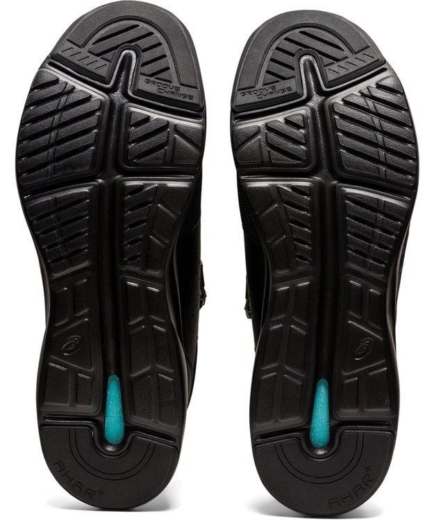 ASICS WALKING ゲルファンウォーカー M042 4E相当 ブラック系