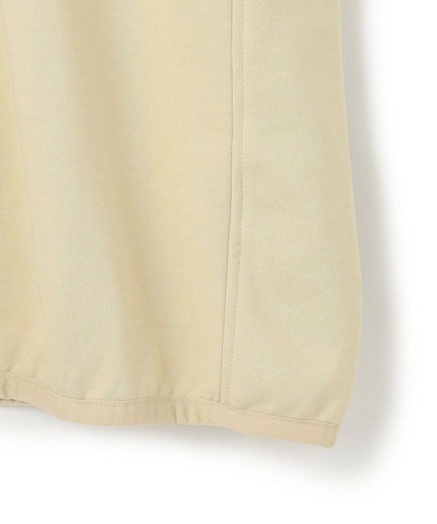 UNFILO MENS 【男女兼用】ナイロン裏毛 ハーフジップ ベージュ