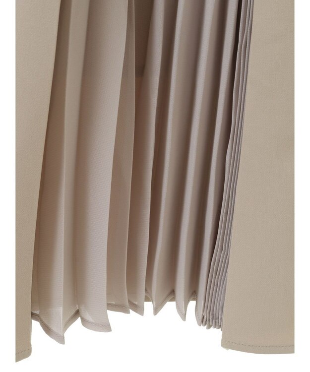 earth music&ecology プリーツジャンドレ Beige