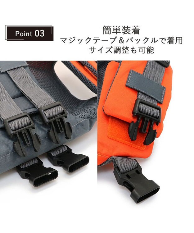 PET PARADISE ペットパラダイス ライフベスト【ＳＭ～Ｍ】 《オレンジ》 オレンジ