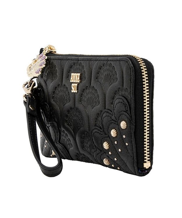 ANNA SUI ピーコック フラグメントケース クロ