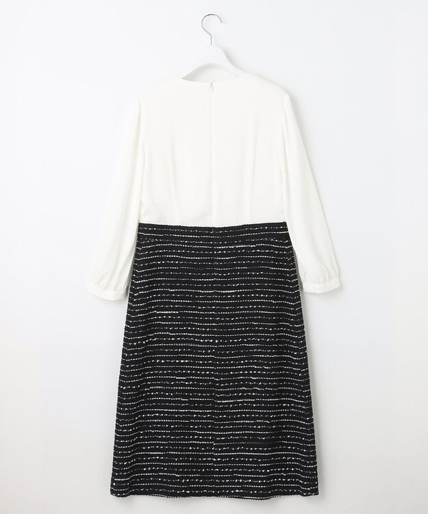 自由区 【セット可】カラミツイード ワンピース ブラック系8