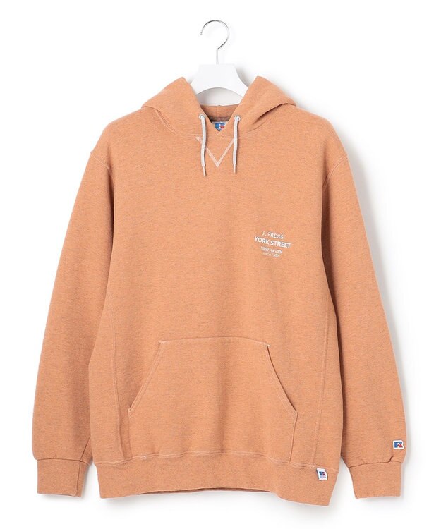 J.PRESS YORK STREET 【UNISEX】RUSSELL×YORK STREET フーディー オレンジ系