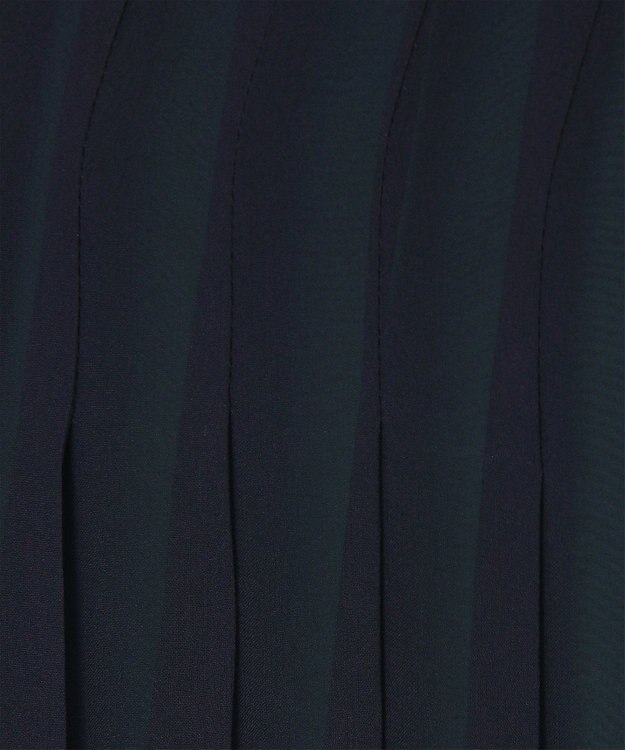 Paul Smith ブロッキング プリーツ ワンピース ネイビー