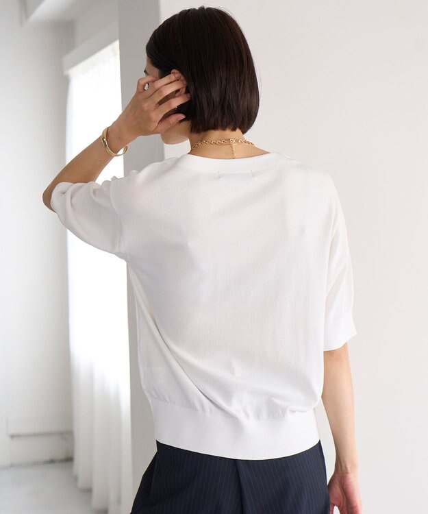 UNFILO スゴ機能 パフスリーブニット オフ